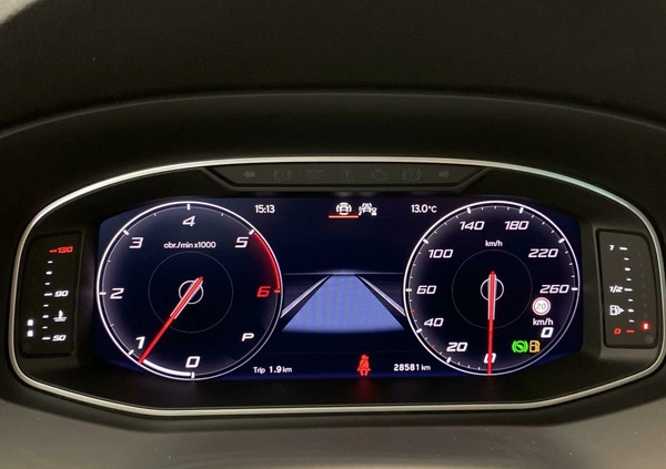 Seat Ateca cena 119900 przebieg: 28578, rok produkcji 2021 z Augustów małe 407